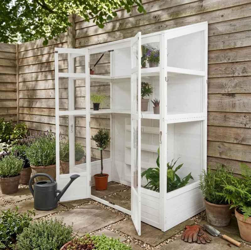 Victorian Greenhouse - White
