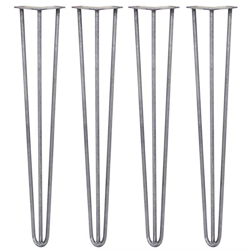 4 x Hairpin Legs / Hair Pin Legs Set SkiSki Legs Furniture Desk Bench Chair Table 28