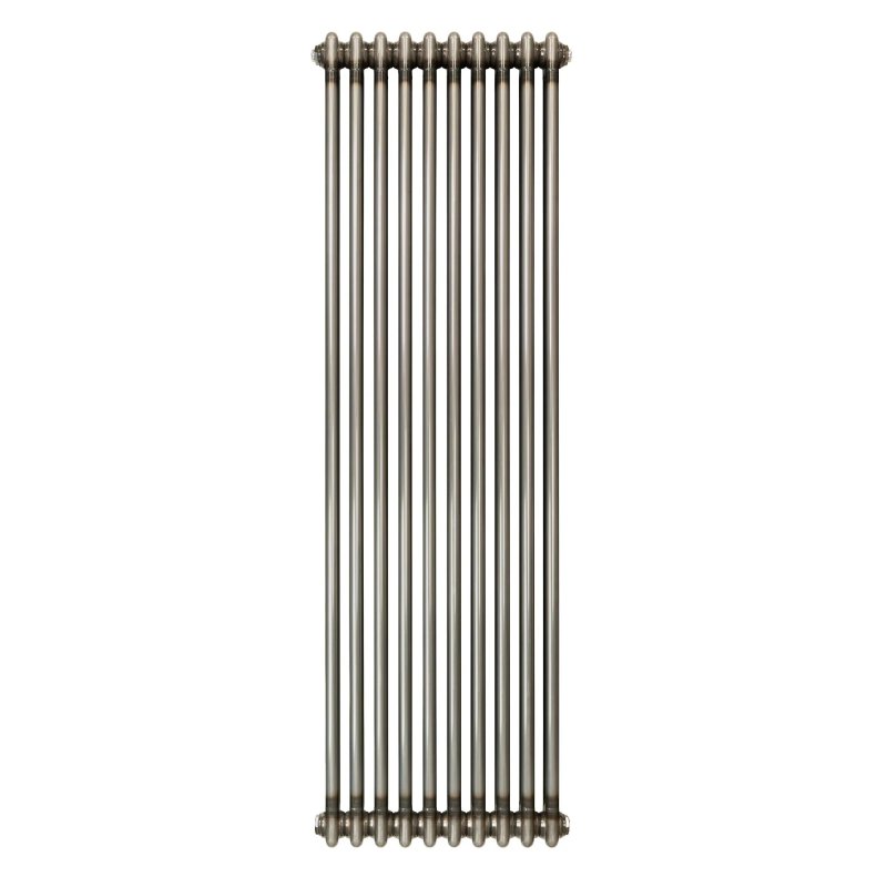 Traditional 2 Column Radiator - 1500 x 470mm - Raw Metal