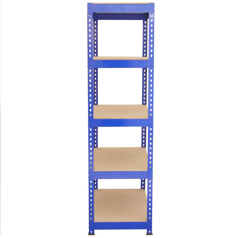 5 Monster Racking Q-Rax Heavy Duty Shelves Industrial Garage Storage Solutions, 200kg/shelf, 90cm