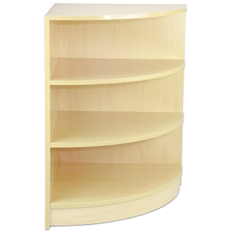 Retail Shop Corner Counter LM60 - Maple