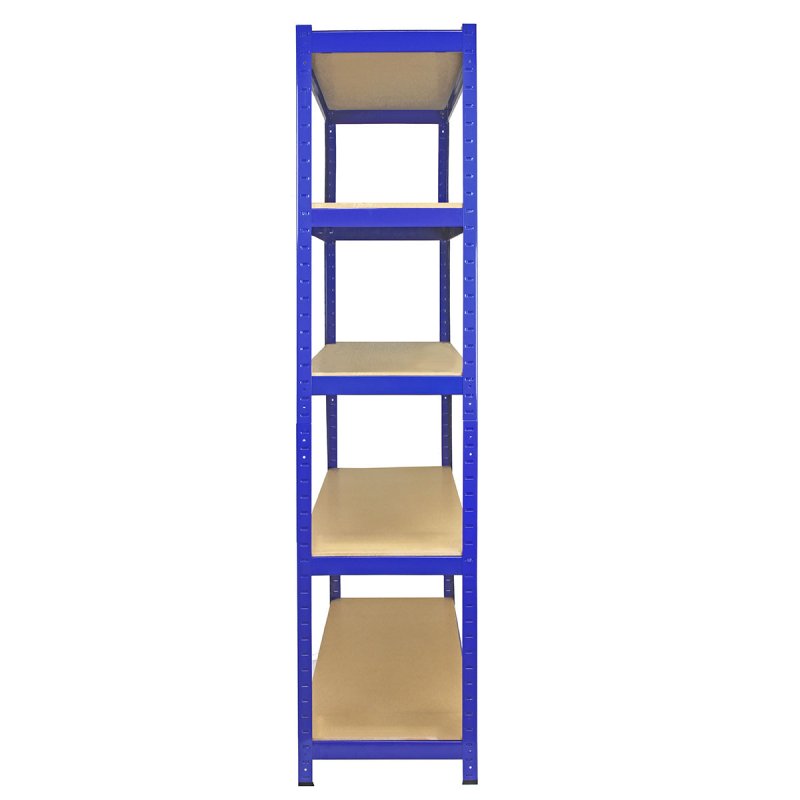 1 Bay Garage Shelving / Workshop Storage / Shed Racking 5 Tier 1200mm wide T-RAX