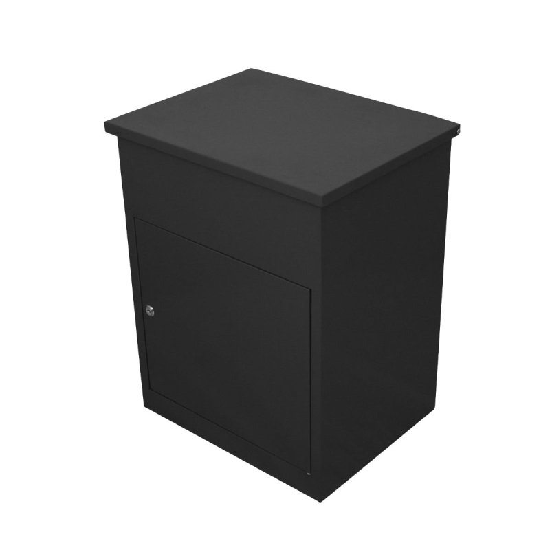 Parcel Post Box Lockable Wall Mounted Secure Large Outdoor Letter Smart Mail Drop Box Weatherproof Galvanised Steel | 5 Keys | 580 x 460 x 360mm