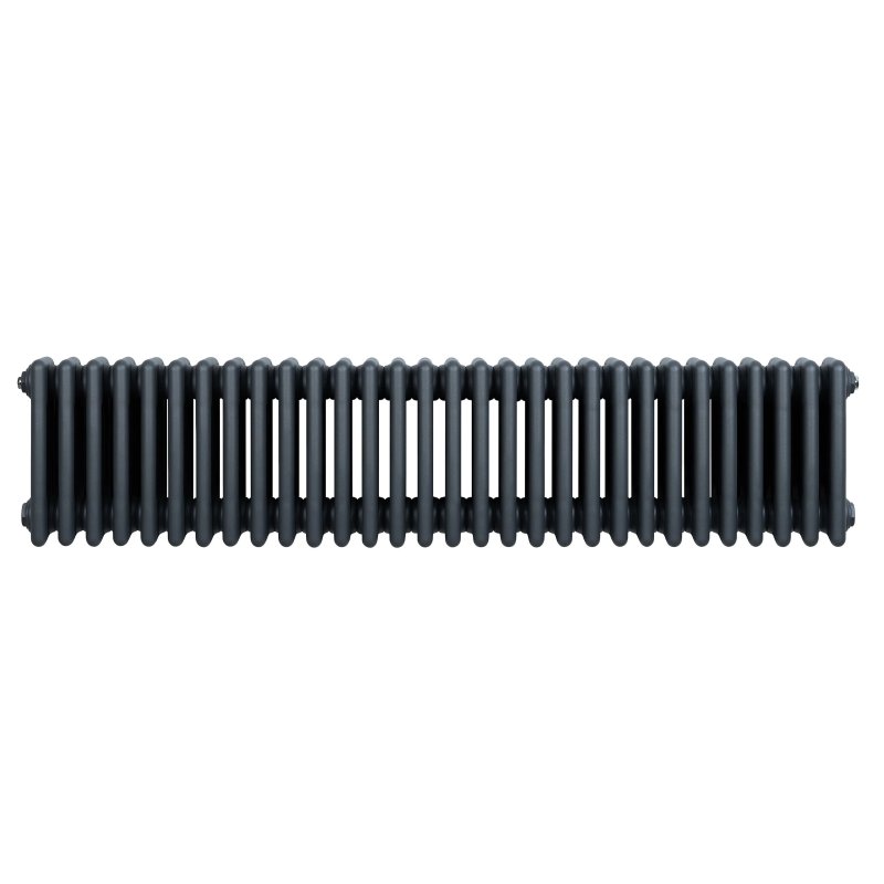 Traditional 4 Column Radiator - 300 x 1370mm - Anthracite