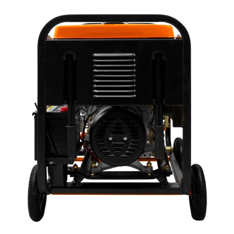 Portable Diesel Generator Open Frame ATS Electric Start 5kVA Three Phase 10HP 6.3kW 230 / 400V Emergency Power AC DC Output Powder Coated Steel 12.5L Fuel Capacity 77dB 4 x 8