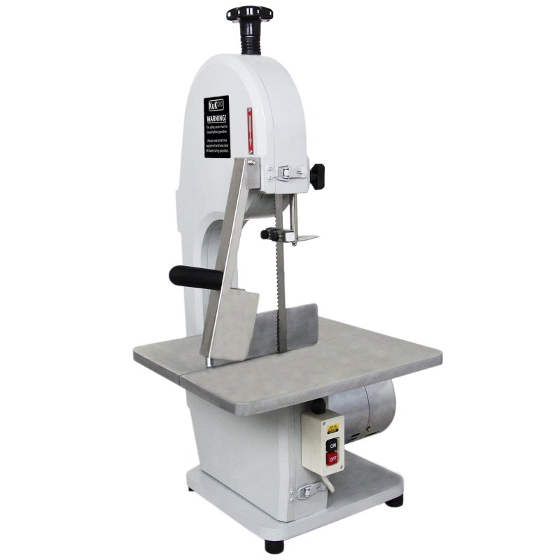 Commercial Bone Saw Bandsaw Butchers Meat Cutting Slicer Frozen Pork Fish Ribs Cut Restaurant Blades Electric Machine