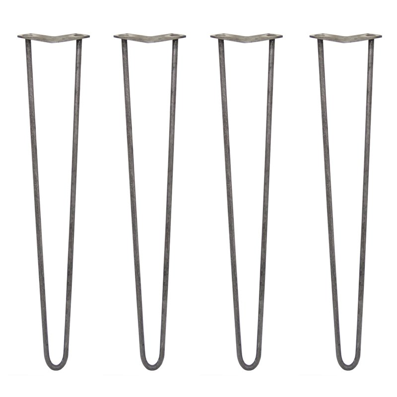 4 x Hairpin Legs / Hair Pin Legs Set SkiSki Legs Furniture Desk Bench Chair Table 28