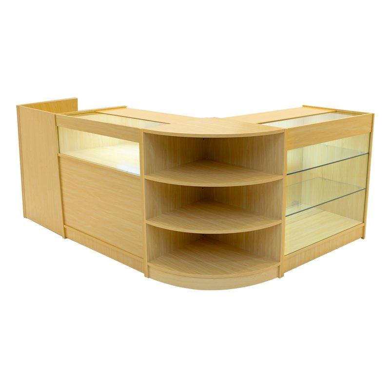 Hyperion LED Shop Counter Set K900, B900, TB60 & LM60 - Maple