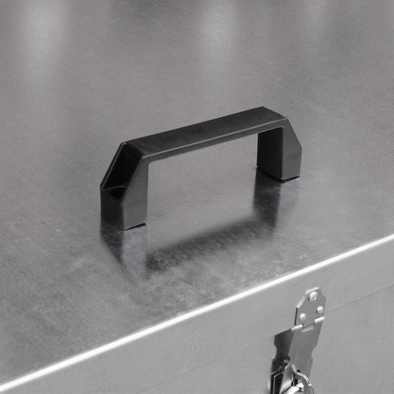 Large Storage Feed Bins 64L Galvanised Metal Waterproof Rodent Proof Outdoor Farm Garden Animal Stables Lockable Container | Free Pad Lock