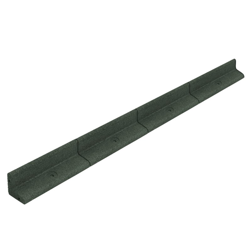Flexible Lawn Edging 36 x 1.2m With Mallet - Green