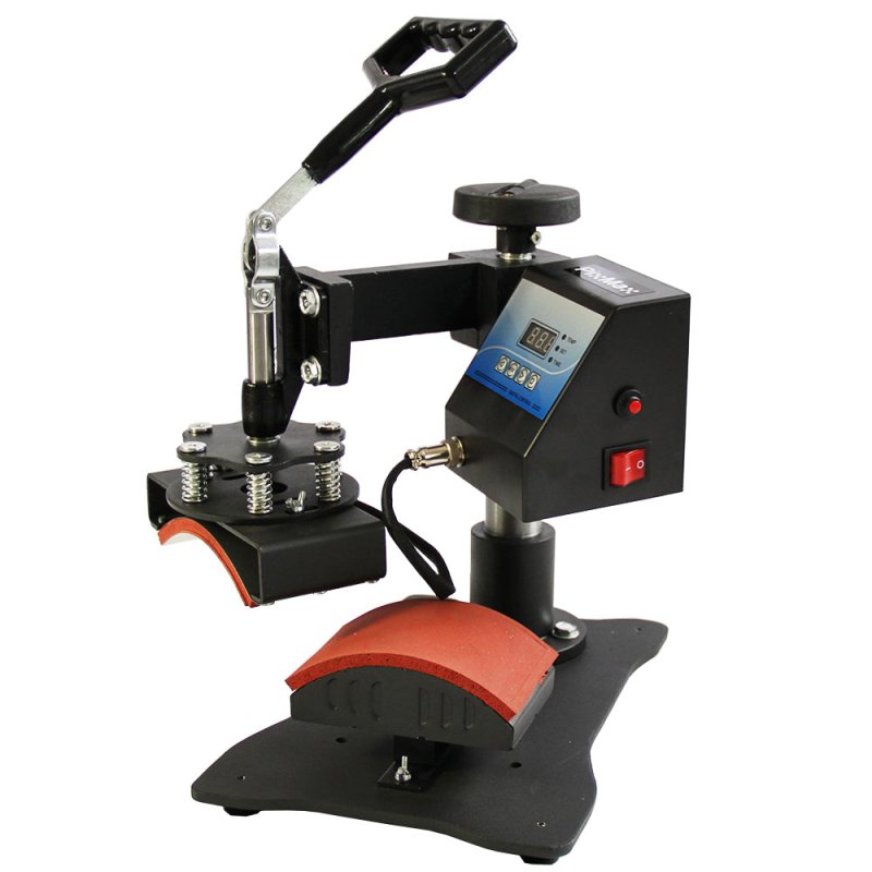 Cap Heat Press Machine Sublimation Transfer Vinyl Baseball Hat + Printer Package