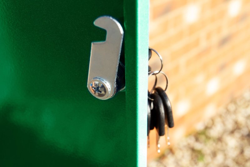 Parcel Post Box Lockable Wall Mounted Secure Large Outdoor Letter Smart Mail Drop Box Weatherproof Galvanised Steel | 5 Keys | 580 x 460 x 360mm