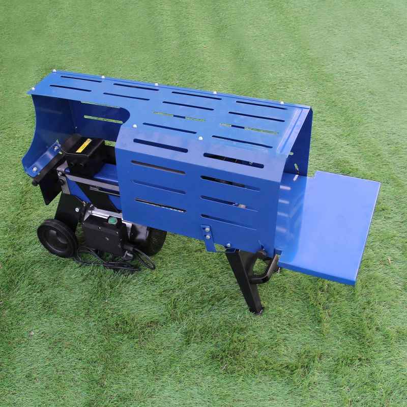 Log Splitter 7 Ton Hydraulic 3L Electric 2200 Watt Motor Wood Timber Cutter Axe 2 Blades Duoblade | 520mm Max Log Length