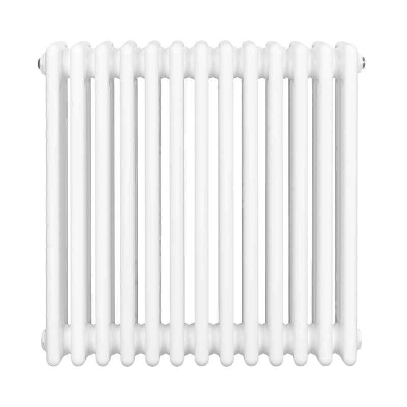 Traditional 4 Column Radiator - 600 x 605mm - White