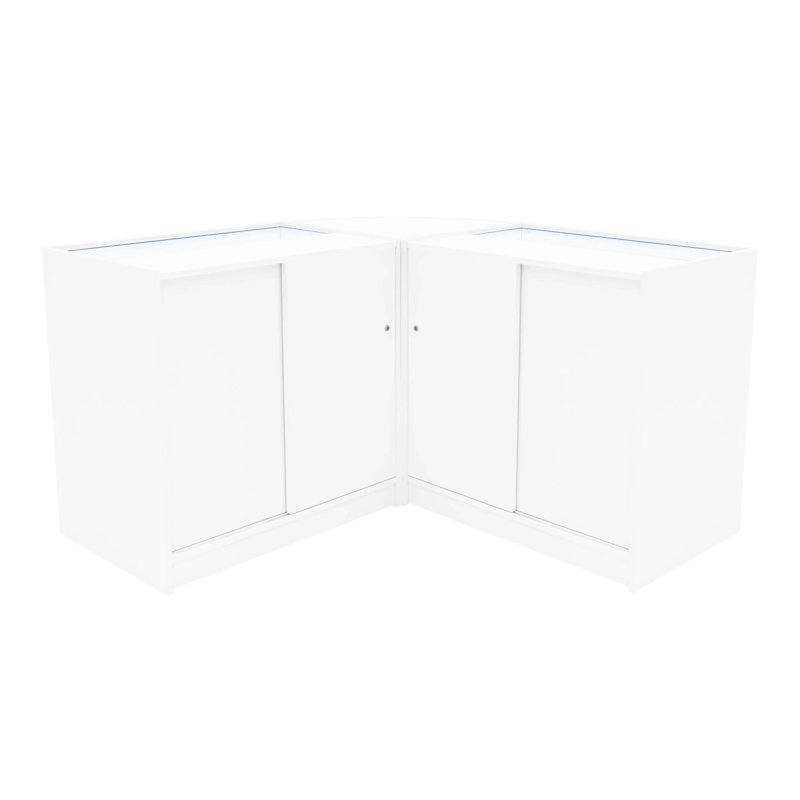 Helios LED Shop Counter Set CM60 & 2 x K900 - White
