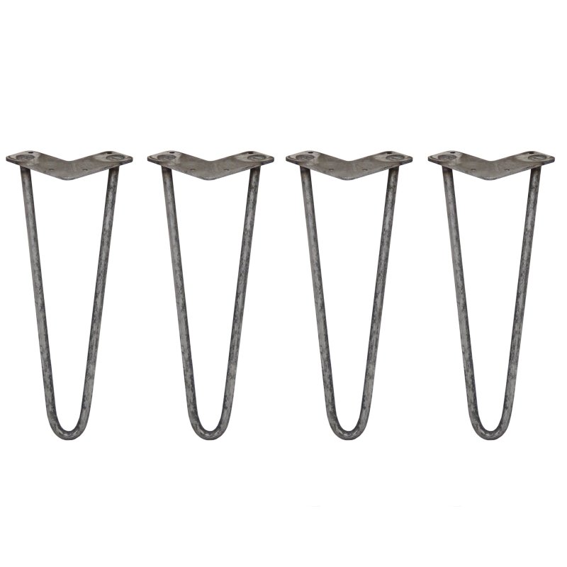 4 x Hairpin Legs / Hair Pin Legs Set SkiSki Legs Furniture Desk Bench Chair Table 14