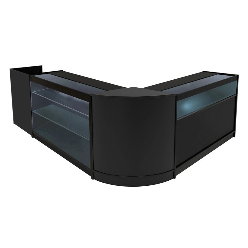 Polaris LED Shop Counter Set K1200, B1200, TB60 & CM60 - Black