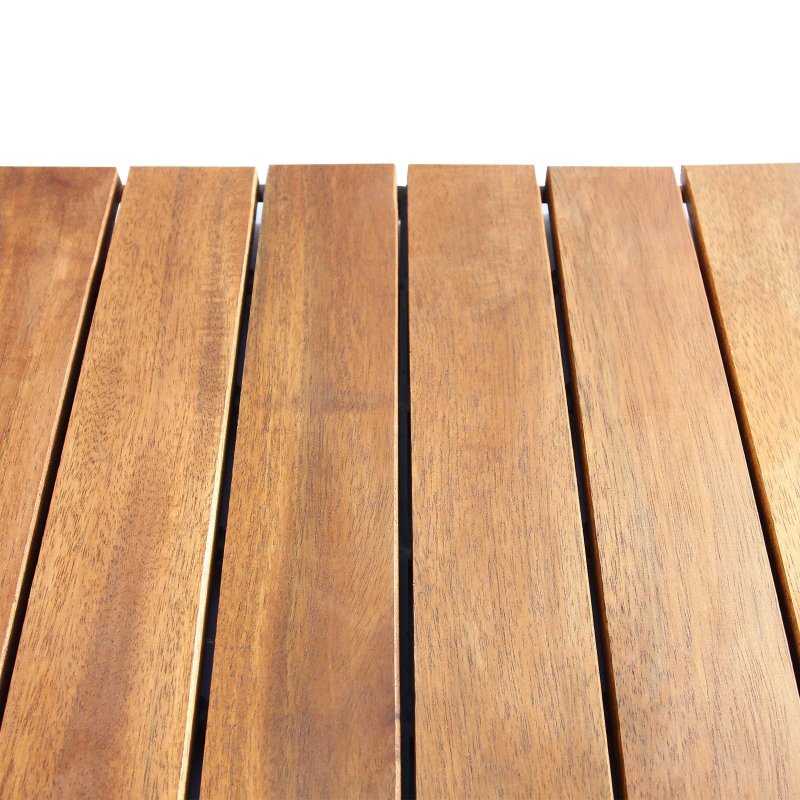 Decking Tiles Wooden Interlocking Boards Square Garden Patio Balcony Roof Terrace Hot Tub Flooring Acacia Wood Deck Tile Flooring
