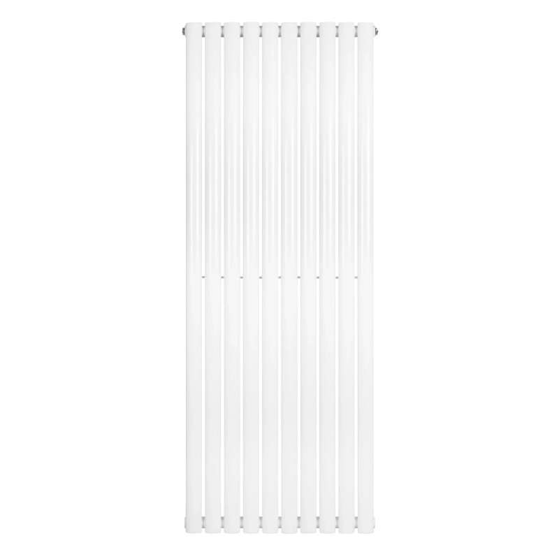Oval Single Column Radiator - 1600 x 600mm - White