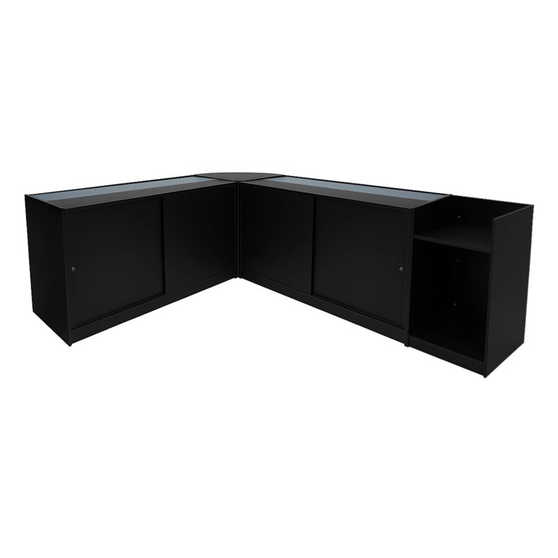 Phoenix LED Shop Counter Set CM60, TB60 & 2 x C1500 - Black