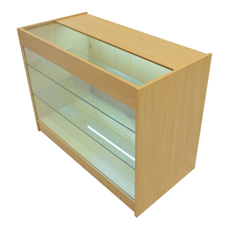 Vega LED Shop Counter Set K1200, C1200, TB60 & CM60 - Maple