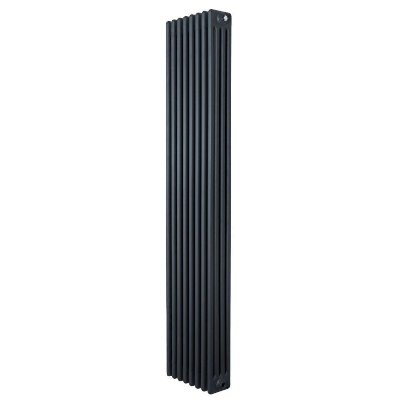 Traditional 4 Column Radiator - 1800 x 380mm - Anthracite Grey