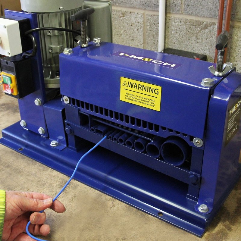 Wire Stripper Electric Automatic Stripping Cable Powered Portable Scrap Copper Recycling Machine 1.5 ??? 38mm