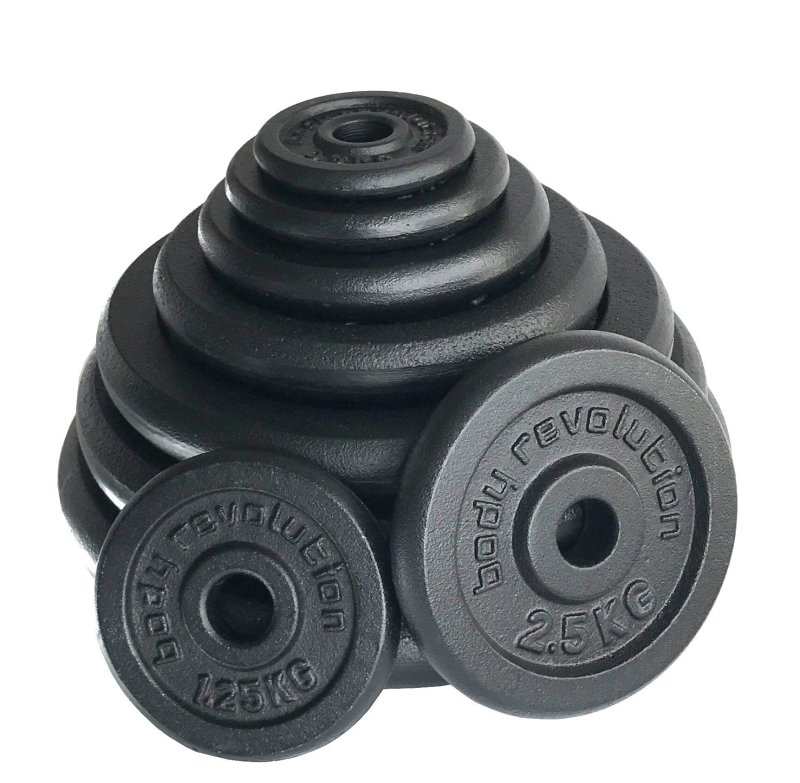 Cast Iron Weight Plates 0.5kg PAIR