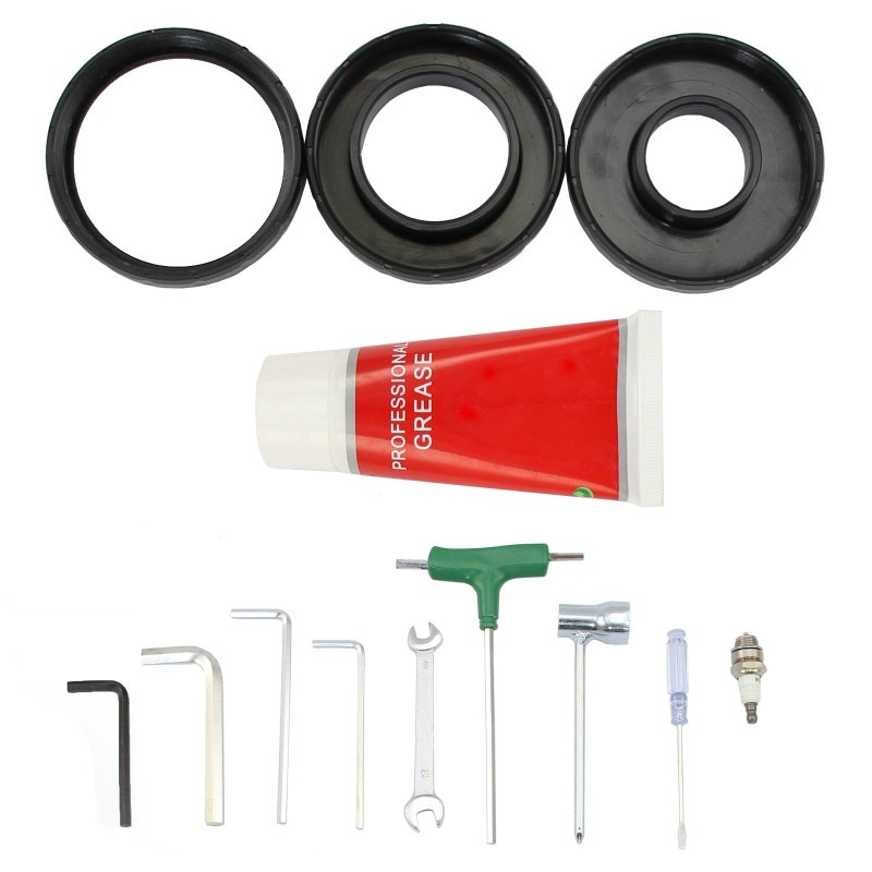 T-Mech Earth Auger and Petrol Post Driver Garden Post Hole Digger 52cc 40cc Posts Fence knocker Driving Picket Fencing Ramming 2-Stroke 4-Stroke