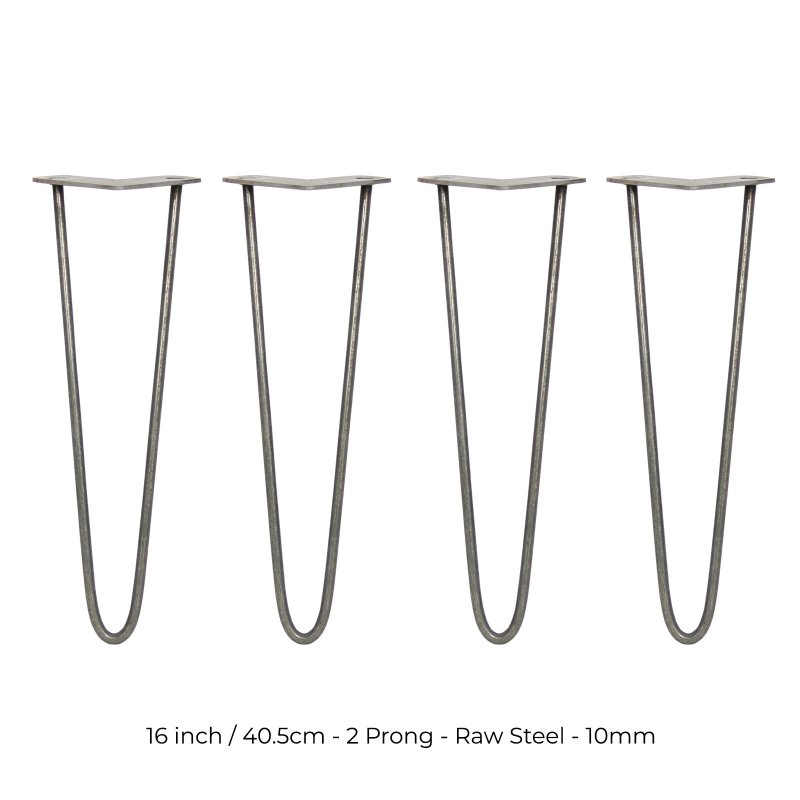 4 x Hairpin Legs / Hair Pin Legs Set SkiSki Legs Furniture Desk Bench Chair Table 16