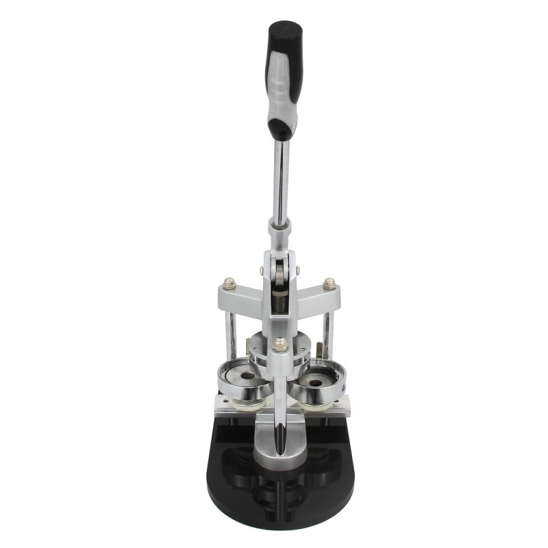 PixMax Badge Maker Press Machine & Cutter for Personalised Badges, 37mm, Steel, 260 Components
