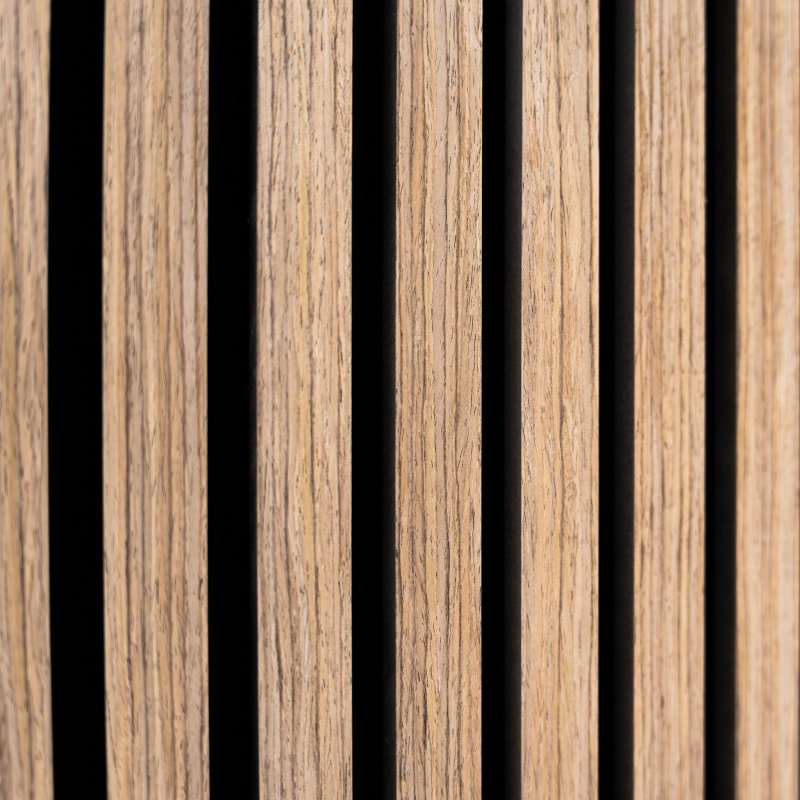 Acoustic Slat Wall Panel - Light Walnut