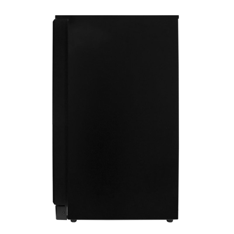 Back Bar Fridge Cooler 208L Capacity Commercial Sliding Double Door Under Counter Black Chiller Self Closing 112 x 500ml Bottles Beer Wine 4 Adjustable Shelves Colour Changing LED Light 7 Colours
