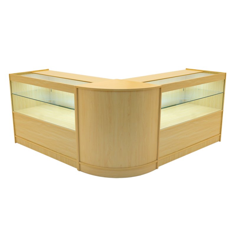 Selene LED Shop Counter Set CM60 & 2 x C1200 - Maple
