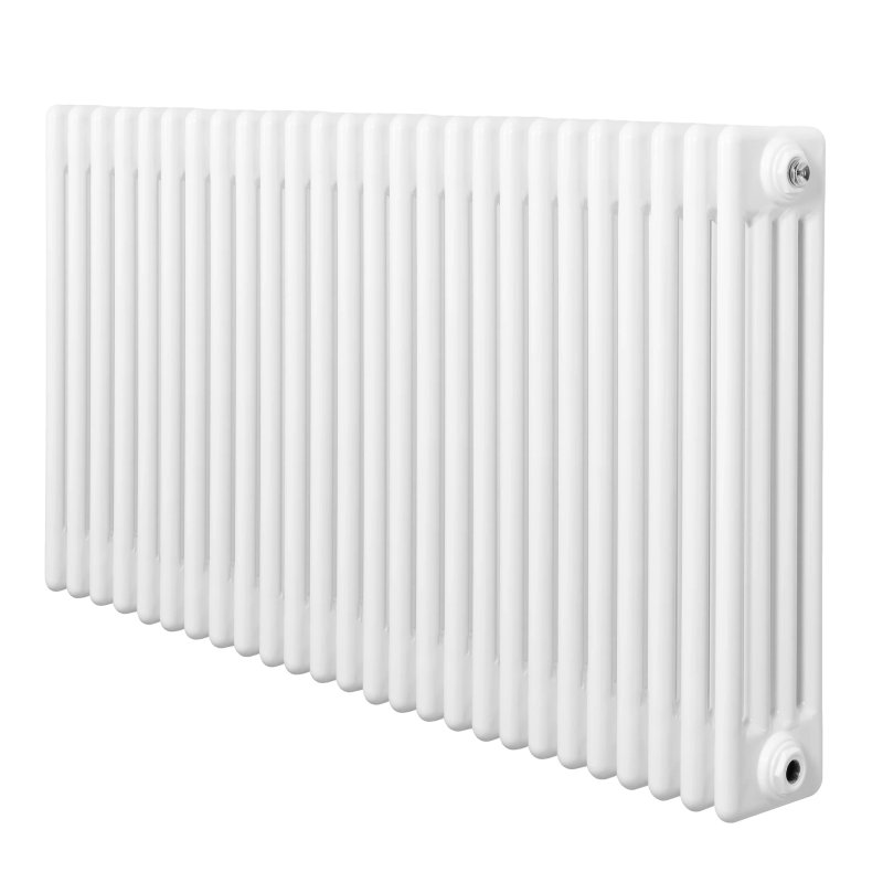 Traditional 4 Column Radiator - 600 x 1190mm - White
