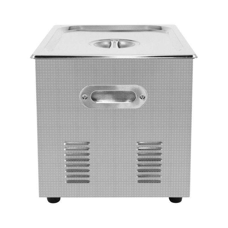 Digital Ultrasonic Cleaner 10L Professional Commercial Stainless Steel Ultra Sonic Bath Cleaning Tank Machine 1-30 Minute Timer 0-80C Heater 300W 240V 40kHZ FREE Wire Mesh Basket