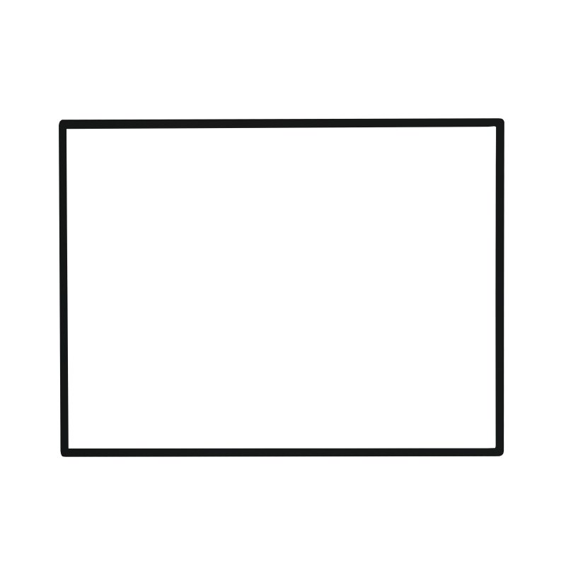 LED Advertising Light Box A2 Ultra Slim Frame Poster Display Illuminated Wall Ceiling Mounted 1m Bracket Backlit Menu Board Movie Takeaway Shop Sign Holder Black Rectangle Lightweight Aluminium Indoor