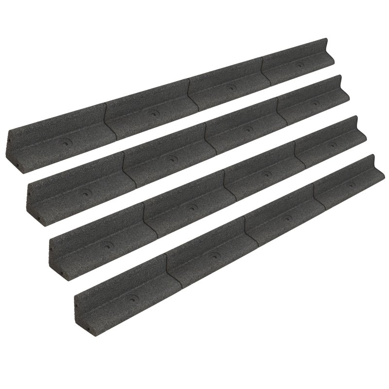 Flexible Lawn Edging 4 x 1.2m - Grey