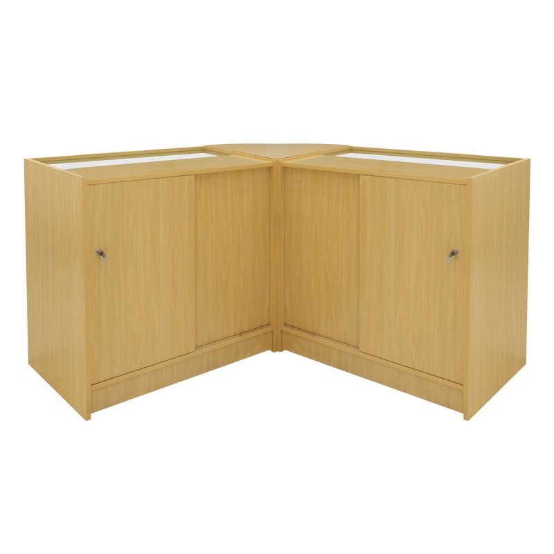 Apollo LED Shop Counter Set LM60 & 2 x K900 - Maple