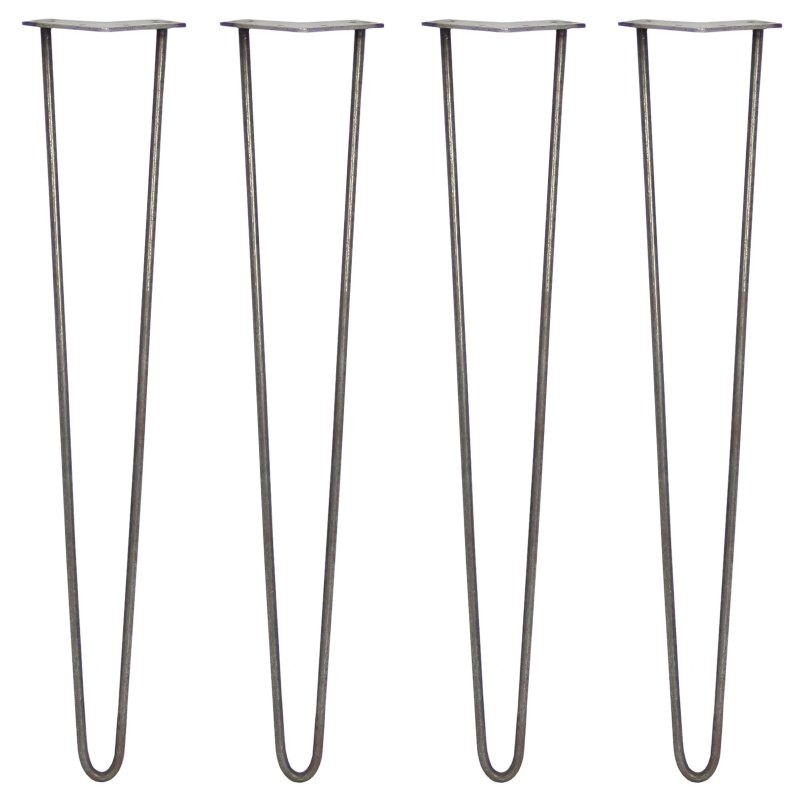 4 x Hairpin Legs / Hair Pin Legs Set SkiSki Legs Furniture Desk Bench Chair Table 28