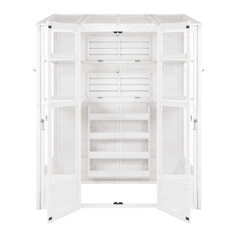 Victorian Greenhouse - White