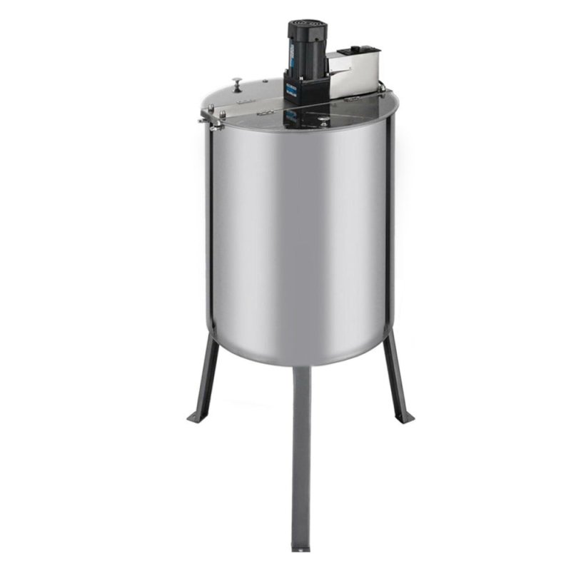 Electric Honey Extractor Separator 4 Frames Stainless Steel Barrel Beehives Honeycomb Spinner Machine With Stand Beekeeping Extractor Equipment | 140W 220V