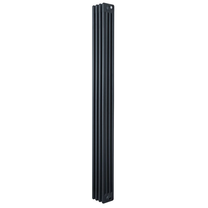 Traditional 4 Column Radiator - 1800 x 200mm - Anthracite Grey
