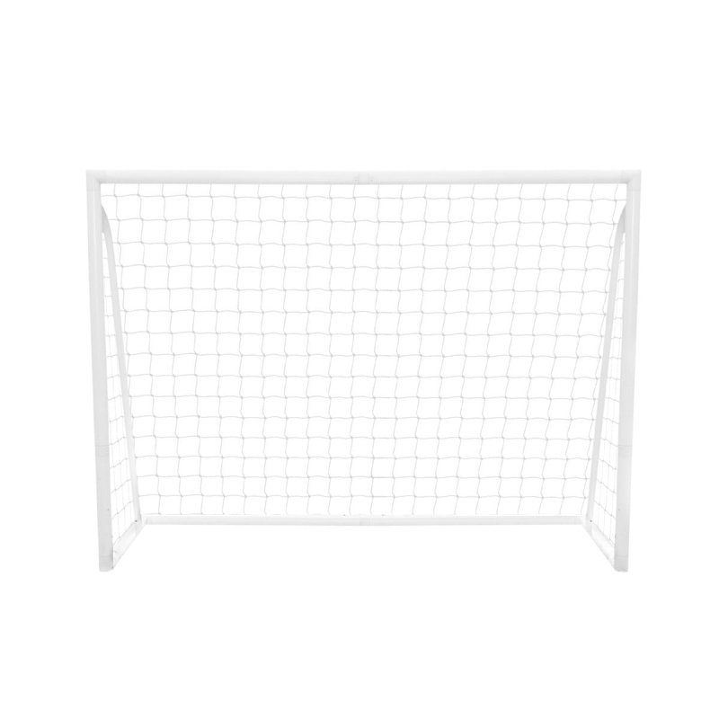 Football Goal Net 8 x 6ft All Weather PVC Goalpost 30ply Knotted Netting 24