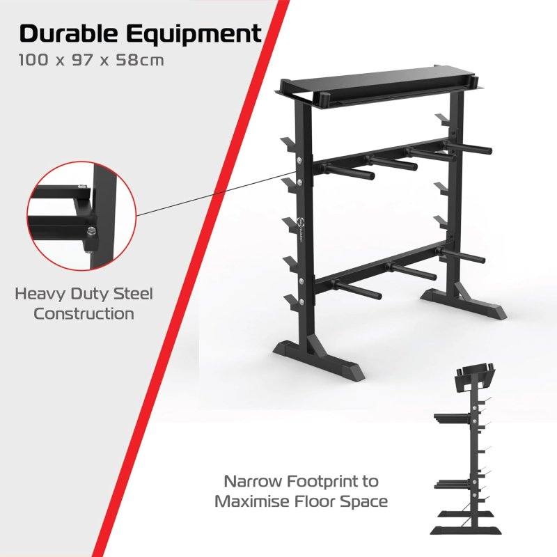 Heavy Duty A-Frame Dumbbell Rack