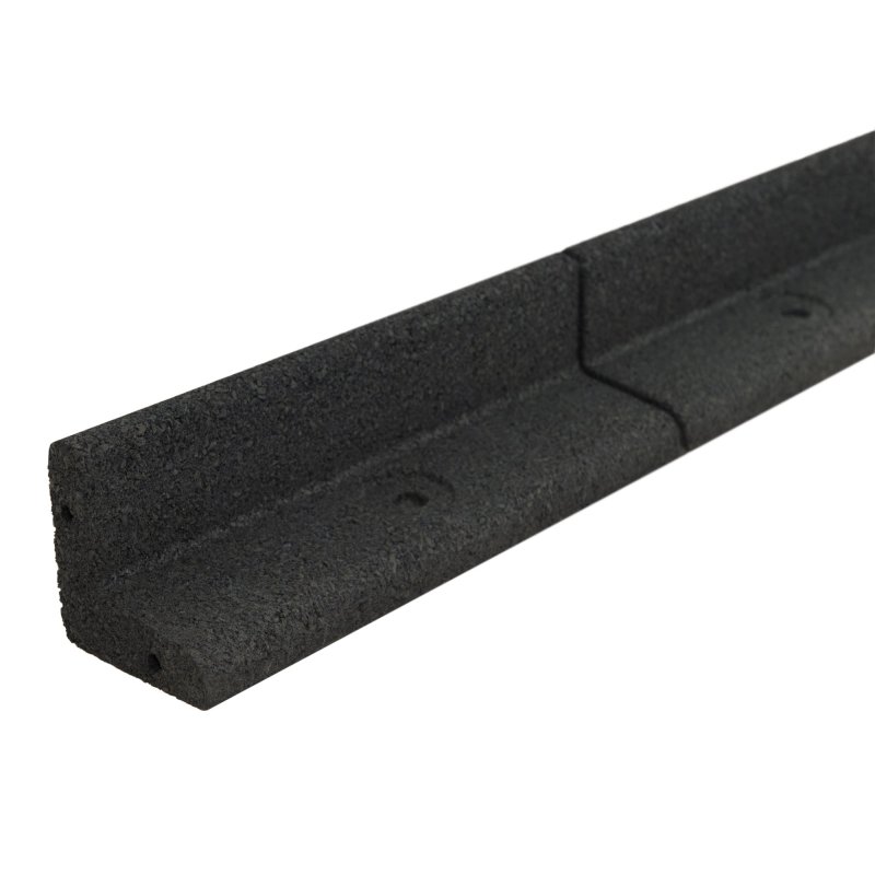 Flexible Lawn Edging 40 x 1.2m With Mallet - Black