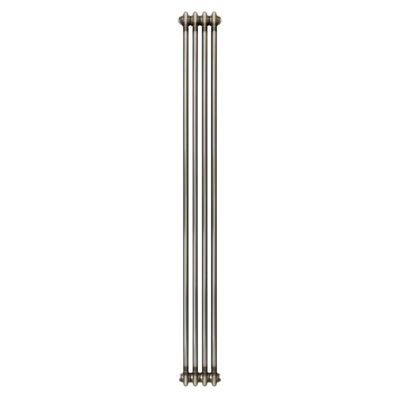 Traditional 2 Column Radiator - 1800 x 200mm - Raw Metal