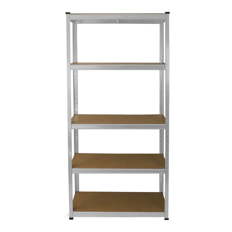 Monster Racking E-rax Shelving cabinet - 90x40x180 cm - Silver - 100% boltless - Load capacity: 200 kg per shelf - metal storage rack
