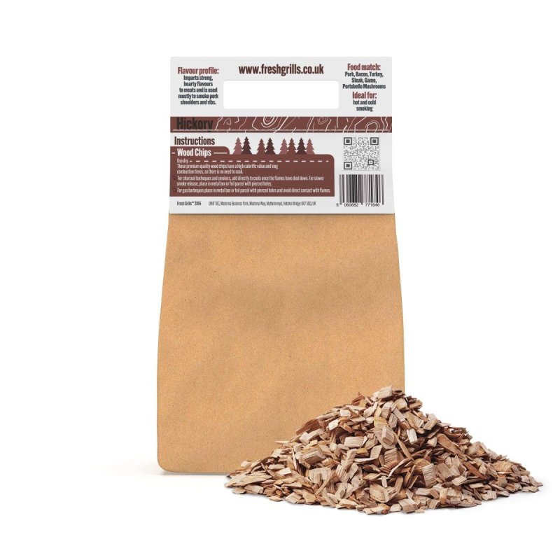 BBQ Smoking Wood Chunks, Pellets & Chips x 500 Packs