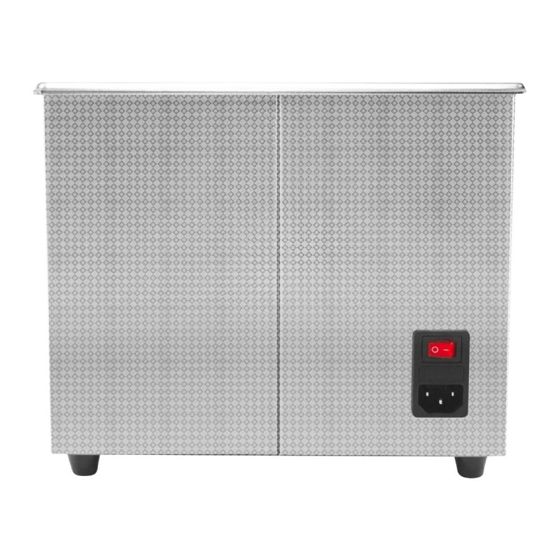 Digital Ultrasonic Cleaner 15L Professional Commercial Stainless Steel Ultra Sonic Bath Cleaning Tank Machine 1-30 Minute Timer 0-80C Heater 450W 240V 40kHZ FREE Wire Mesh Basket